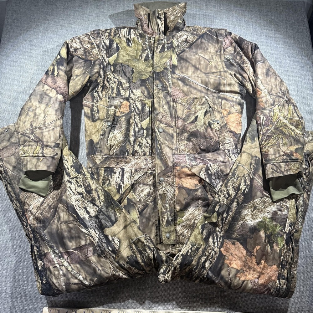 Guide Gear Coveralls Mens Large Mossy Oak Camo Insulated Hunting One Piece Suit